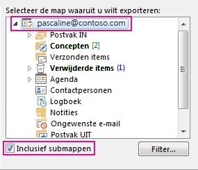 map selecteren