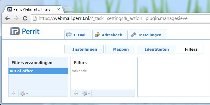 webmail filters